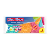 Klen Hauss Bonbon Sünger 3'lü 7'li Avantaj Paketi Mıchu