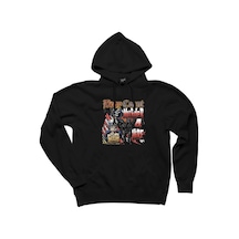 Body Count Murder 4 Hire Siyah Kapşonlu Sweatshirt Hoodie Siyah