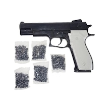 Boncuklu Tabanca Silah + 5 Paket Boncuk 21 CM