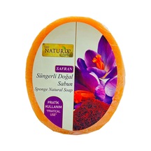 Naturix Doğal Saffron Soap Peeling Etkili Safran Süngerli Sabun 150 G