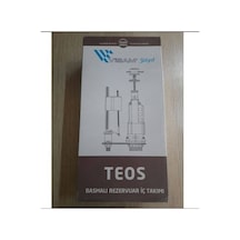 Visam Teos Basmalı Klozet Rezervuar  İç Takımı Beyaz