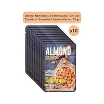 Dermal Nemlendici Ve Yumuşatıcı Badem Maskesi 25 Gr 10 Adet