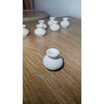 Bernami Vazo Pinterest Sunumluk Vazo 8 Adet Boyasız Beyaz Diğer