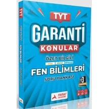 Paraf Tyt Fen Bilimler Garanti Konular Soru Bankası