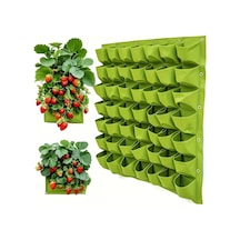 Fochsia 9 Cep Dikey Bahçe Dikim Torbası - Siyah, İç Ve Dış Mekan, Balkon Ve Duvar Bahçeciliği