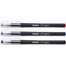 Scrikss Tükenmez Kalem Speed Jel 0.7 MM Mavi 12 Li Sadece Mavi
