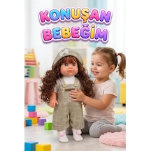 Lucia Girl Konuşan 35 Cm - Etkileşimli Kolları Bacakları Ve Kafası Et Kutulu Oyuncak Bebek 25379745