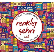 Büyükler İçin Boyama Renkler Şehri