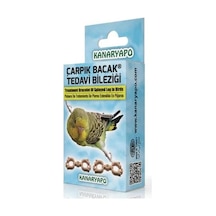 Kanaryapo Muhabbet Kuşu Çarpık Bacak Bileziği 10'lu Paket