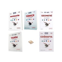 Limit Tyt Matematik Türkçe Geometri Tarih Ve Coğrafya Soru Bankası 5li Set + Telefon Standı