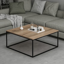 Loni Metal Ayaklı Orta Sehpa - Dore