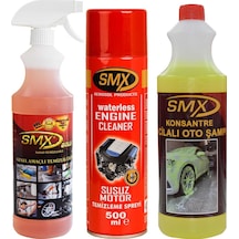 Smx Seramik Katkılı Cila - Susuz Motor Temizleme ve Oto Şampuanı