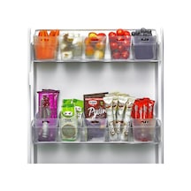 12 Li Buzdolabı İçi Mini Düzenleyici Kutu Organizer Buzdolabı Kapak Düzenleyici