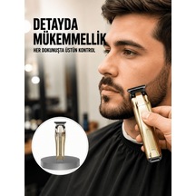 Usb Şarjlı Saç Sakal Kesme Makinesi Hassas Detay Kesim İçin Yeni
