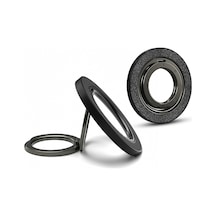 Youngkit Colorful Serisi Double Magnetik Ring Stand Telefon Tutucu Siyah