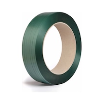 Teknopak Yeşil Polyester Çember Şeridi 12 MM x 0.70 MM x 2000 M