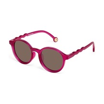 Olivio&co Classic Oval Junior Güneş Gözlüğü - Raspberry Açık Gri