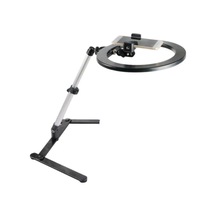 Selfie Işığı Light Ring 10 Inç 25 Cm Çapın Da Beyaz Sarı Led Masaüstü