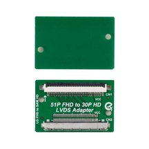 Lcd Panel Flexi Repair 51p Fhd To 30p Hd Lvds Lvds To Fpc Lg In Samsung Out Qk0806b Yeşil