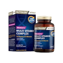 Nutraxin Multivitamin Kadın Multivitamin & Mineral Complex 60 Tablet
