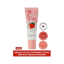Esfolio Hindistan Cevizi ve Çilek İçeren Onarıcı Dudak Balmı Esfolio Coconut Strawberry Lip Balm