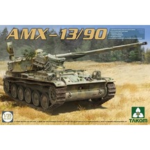 Takom 2037 1/35 Ölçek, Fransız Hafif Tankı, Amx-13/90, Plastik Model Kiti-50293
