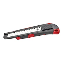 Çift Malzemeli Metal Maket Bıçağı 18 Mm Pro Kırmızı