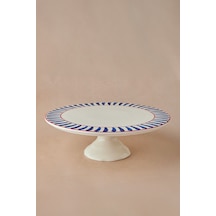 Karaca Deep Kek Standı 25 Cm Mavi