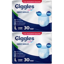 Giggles Hasta Bezi Yetişkin Emici Külot L-büyük 60 Adet 2pk 30 L