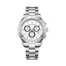 Jacques Philippe Jpqgc701326 Swiss Made Quartz Çelik Gri Safir Cam 10 Atm 41 Mm Erkek Kol Saati Gri