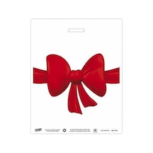5 No 50X60 Takviyeli El Geçme Poşet Fiyonk Desenli 50 Adet