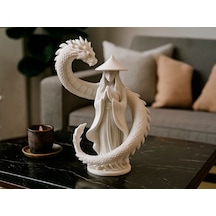 3d 15 Cm Çinli Kız Doğal Görünümlü Ev Dekorasyon Ürünü