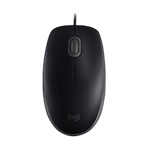 Logıtech 910-005508, B110 Siyah, Usb Kablolu, 1000dpi, Optik, 3 Tuşlu, Mouse