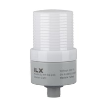 İlx Rgb Ikaz Lambası - Ø70 R6 Flaşör Seri 24 Vdc Ses Var 5 Renk