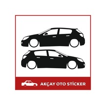 (2 Adet) Opel Astra Sticker Astra Gölge Oto Sticker Araba Sti