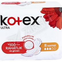 2 Adet Kotex Ultra Normal Tekli Paket 8'li