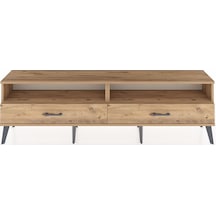 Arges Tv Ünitesi 2 Raflı 2 Çekmeceli 176x30x51 Çam-çam/çam Atlas Çam/atlas Çam