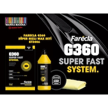 Farecla G360 Süper Hızlı Wax Seti Kt3006
