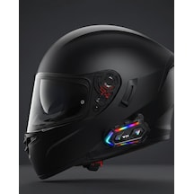 Flzdgnkr Yeni Nesil Bluetooth 5.3 Motolet Intercom Rgb Işıklı 1000m Mesafeli