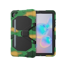 Samsung Galaxy T500 Tab A7 10.4 Kılıf Griffin Tablet Kapak - Kamuflaj Arka Kapak