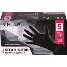 Has-pet Nitril Siyah Eldiven 100 Adet