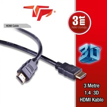 TP TP-HDMI3 3metre HDMI Görüntü Kablosu 3D 1  4v