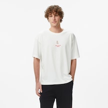 Unıted4 Regular Fit Erkek Bej T-shirt Pagoda Unıted4 Regular Fit Erkek Bej T-shirt Pagoda
