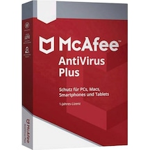 Mcafee Antivirüs Plus 10 Cihaz 1 Yıl Güncel Sürüm