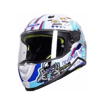 Ls2 Kid Next Level Kapalı Çocuk  Motosiklet Kaskı.