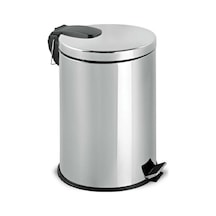 Metal Paslanmaz 30 Litre Pedallı Çöp Kovası