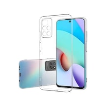 İle Uyumlu Şeffaf Clear Silikon Yüksek Kalite Darbeye Dayanıklı Şık Telefon Kılıfı Xiaomi Redmi 10 2022 50 x 22