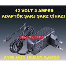 12Volt 2 Amper Adaptör Sağlam
