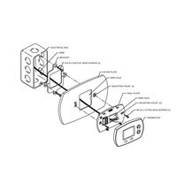 Honeywell 50002883-001 Kapak Plakası Honeywell