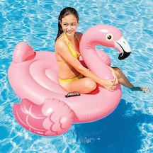İntex Flamingo Binici Tutmaçlı Deniz Flamingo Binici Bot Şişme 1.42 x 1.37 x 97 CM Çok Renkli